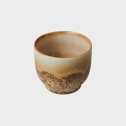 70s Ceramics Cafe Cup - Shell