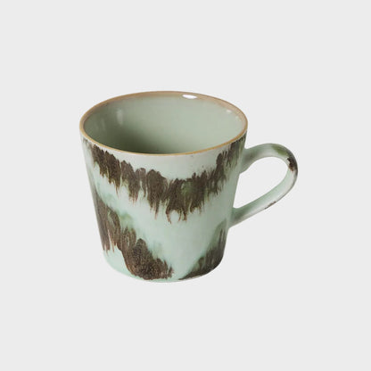 70s Ceramics Cappuccino Mug - Tide