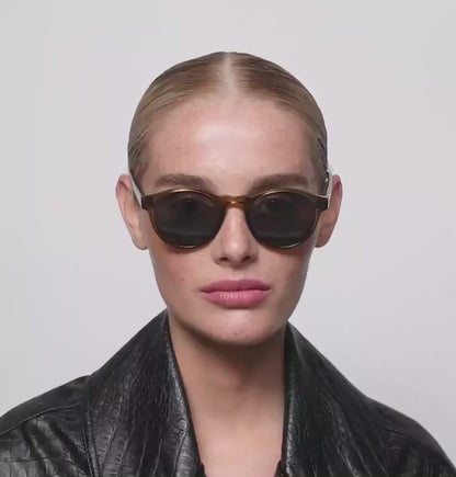 Marvin Sunglasses in Smoke Transparent