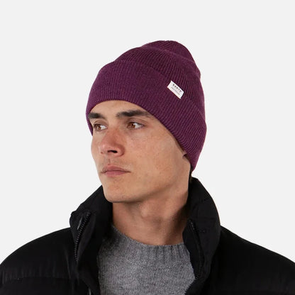 Kinabalu Beanie in Aubergine