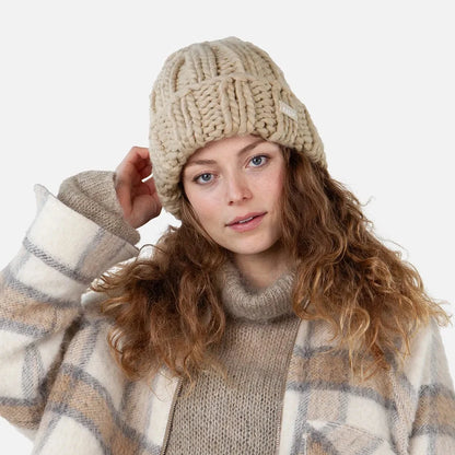 Hermitta Beanie in Beige