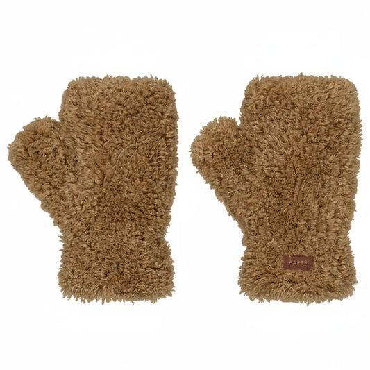 Bantota Fingerless Gloves in Brown