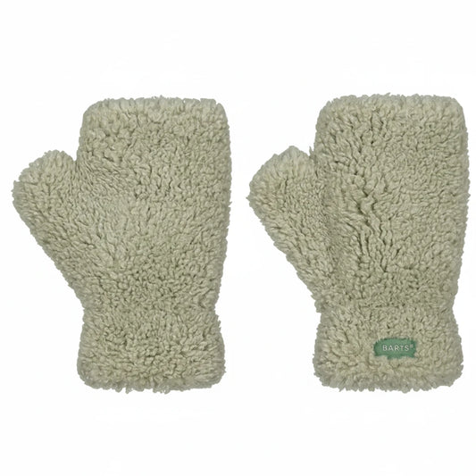 Bantota Fingerless Gloves in Stone