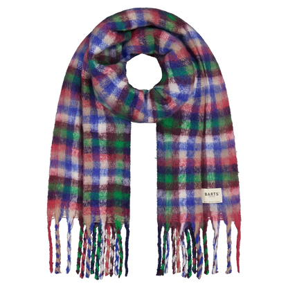 Plaity Scarf Recycled Materials - Blue