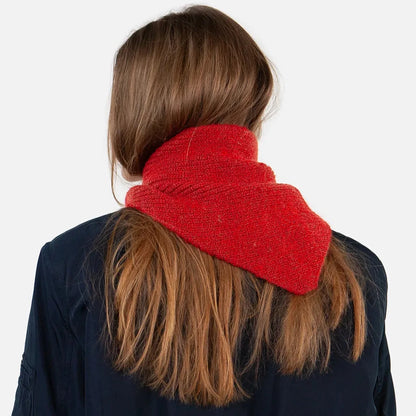 Neolana Triangle Scarf in Red - Recycled