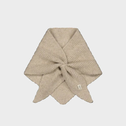 Neolana Triangle Scarf in Light Brown - Recycled