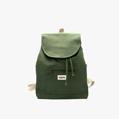 Eliot Backpack in Olive - Ethically Manufactured Bag